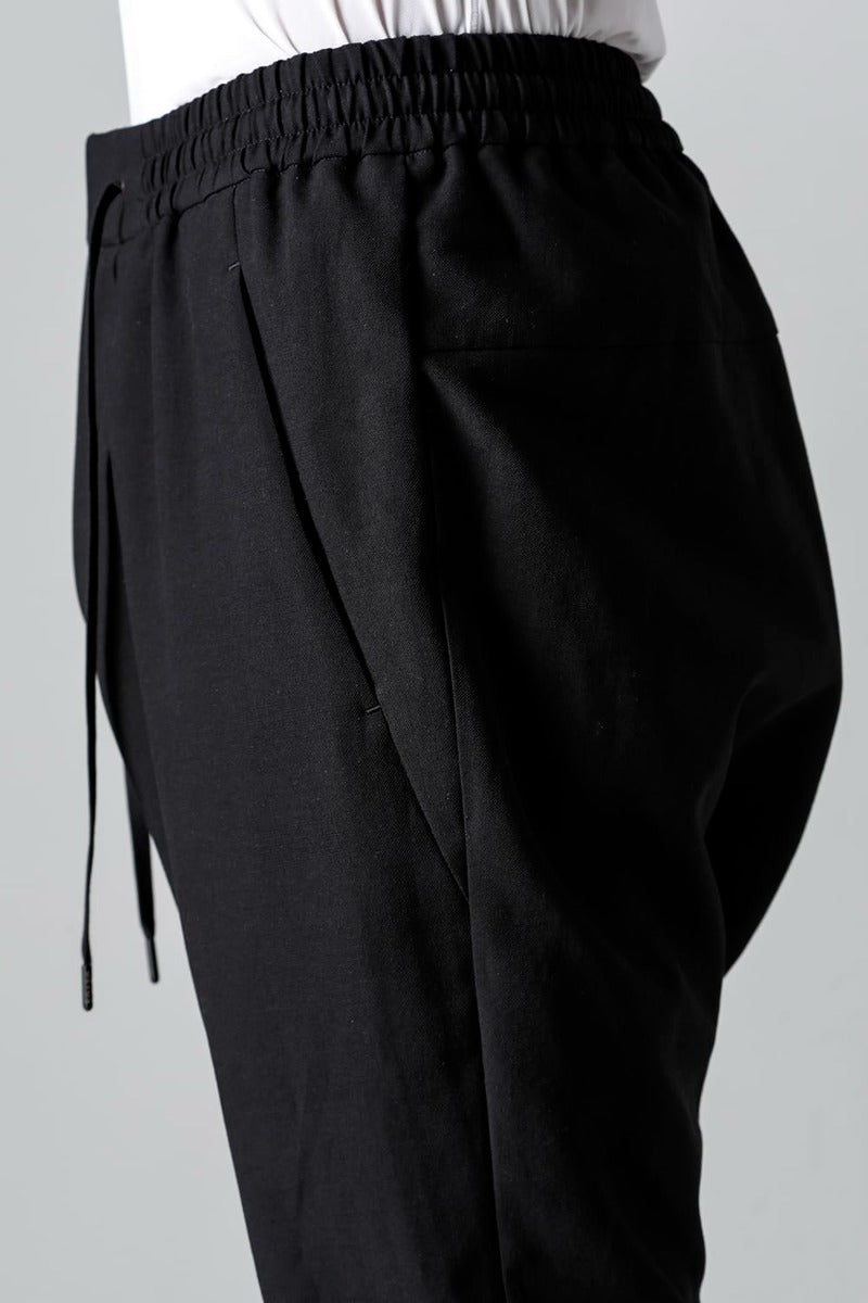 Cropped Slim Pants High Density Cotton