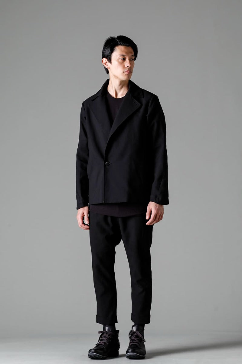 Cropped Slim Pants High Density Cotton