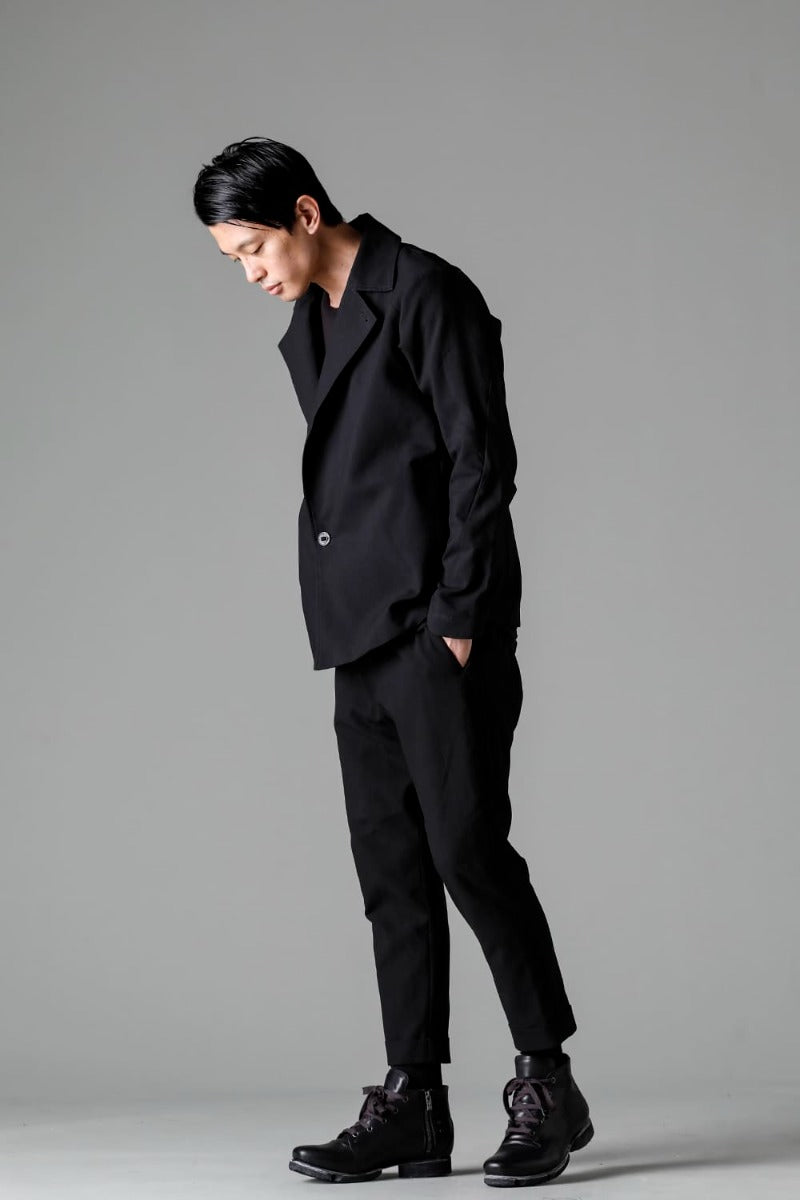 Cropped Slim Pants High Density Cotton