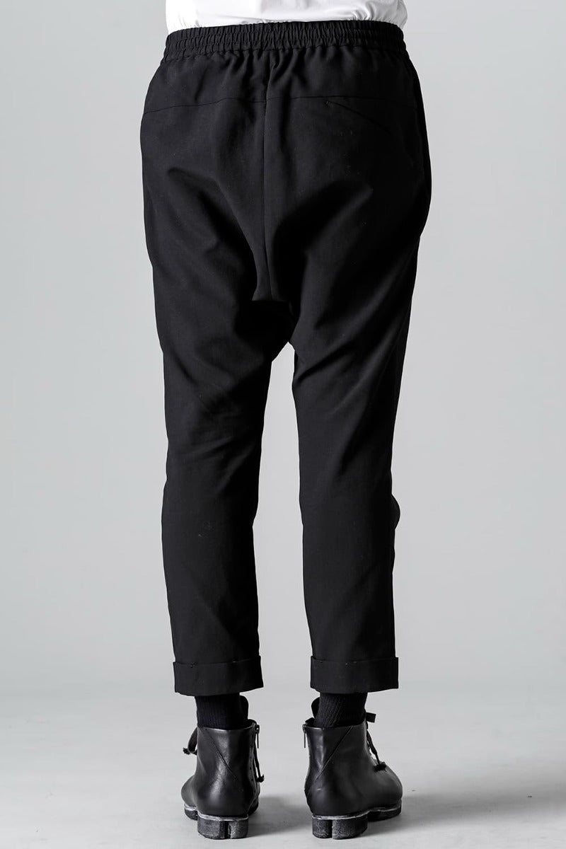 Cropped Slim Pants High Density Cotton