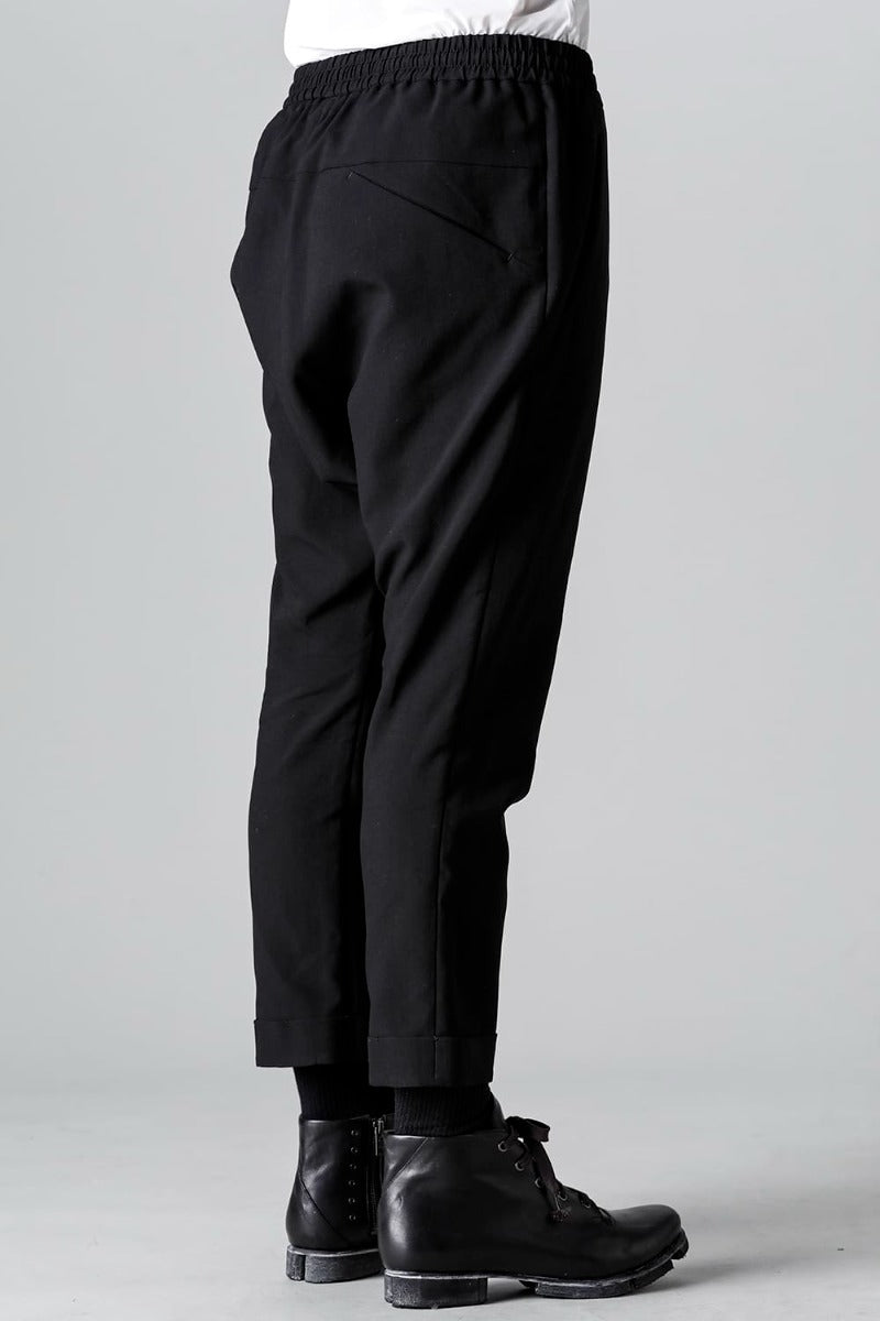 Cropped Slim Pants High Density Cotton