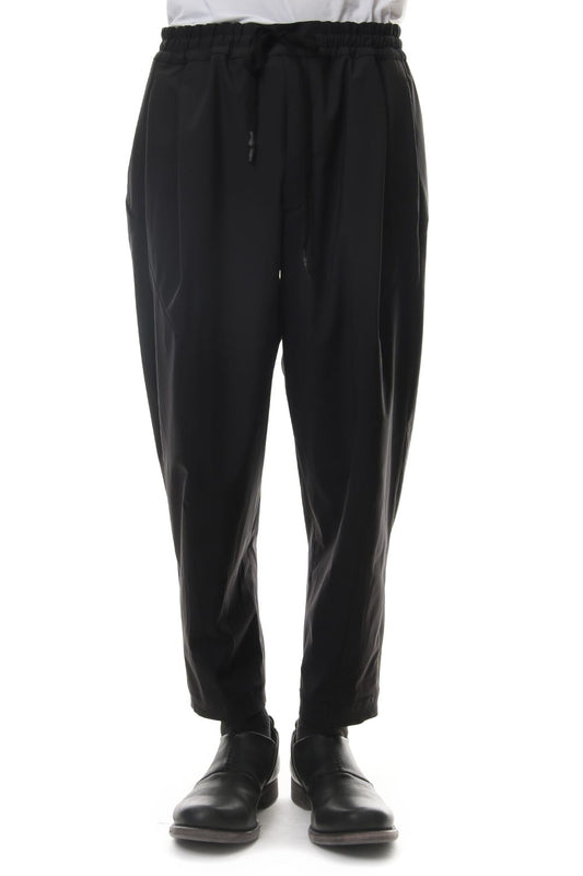 Cropped Pants 4way Stretch Virgin Wool