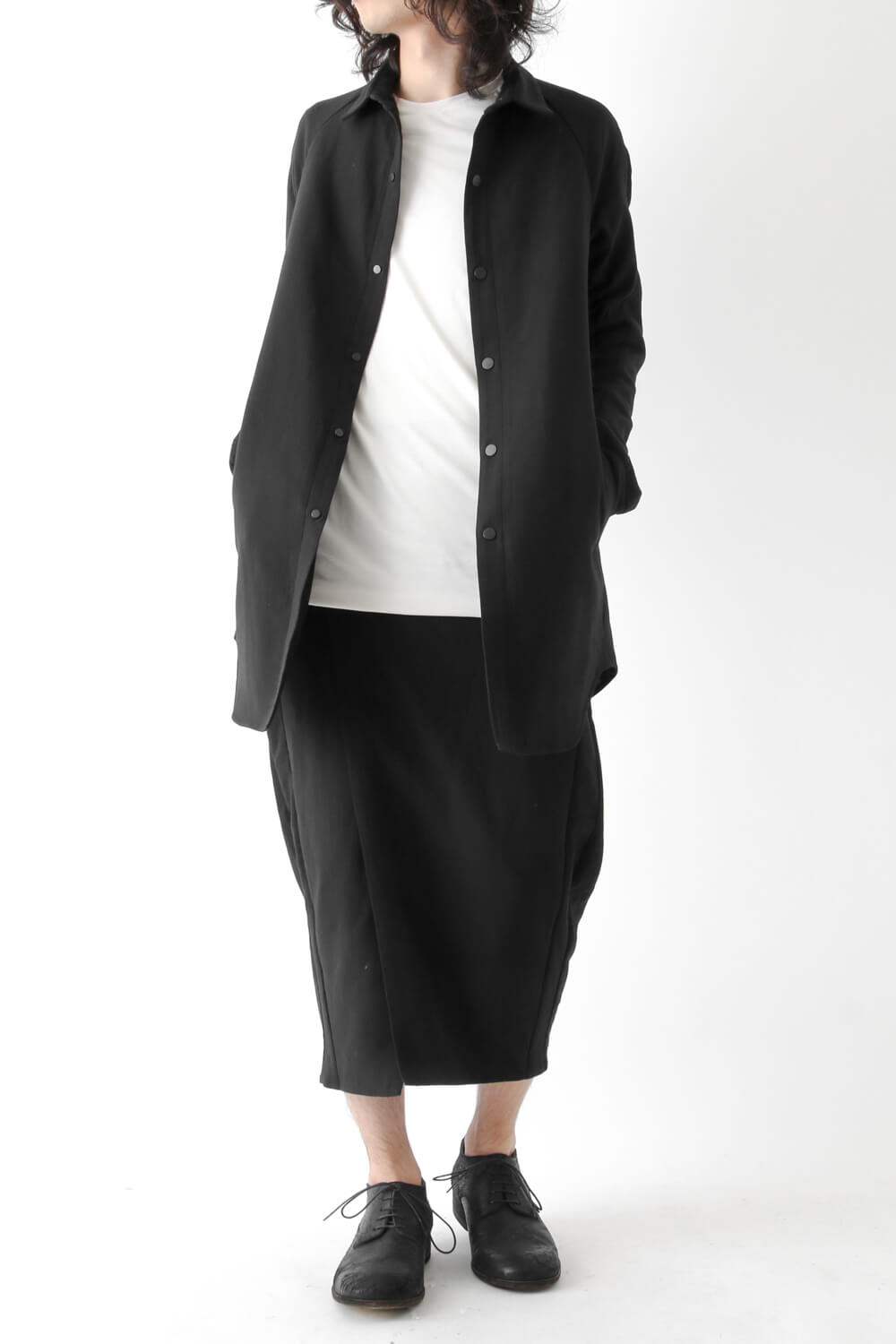 HAKAMA Pants Triple Crepe Cotton