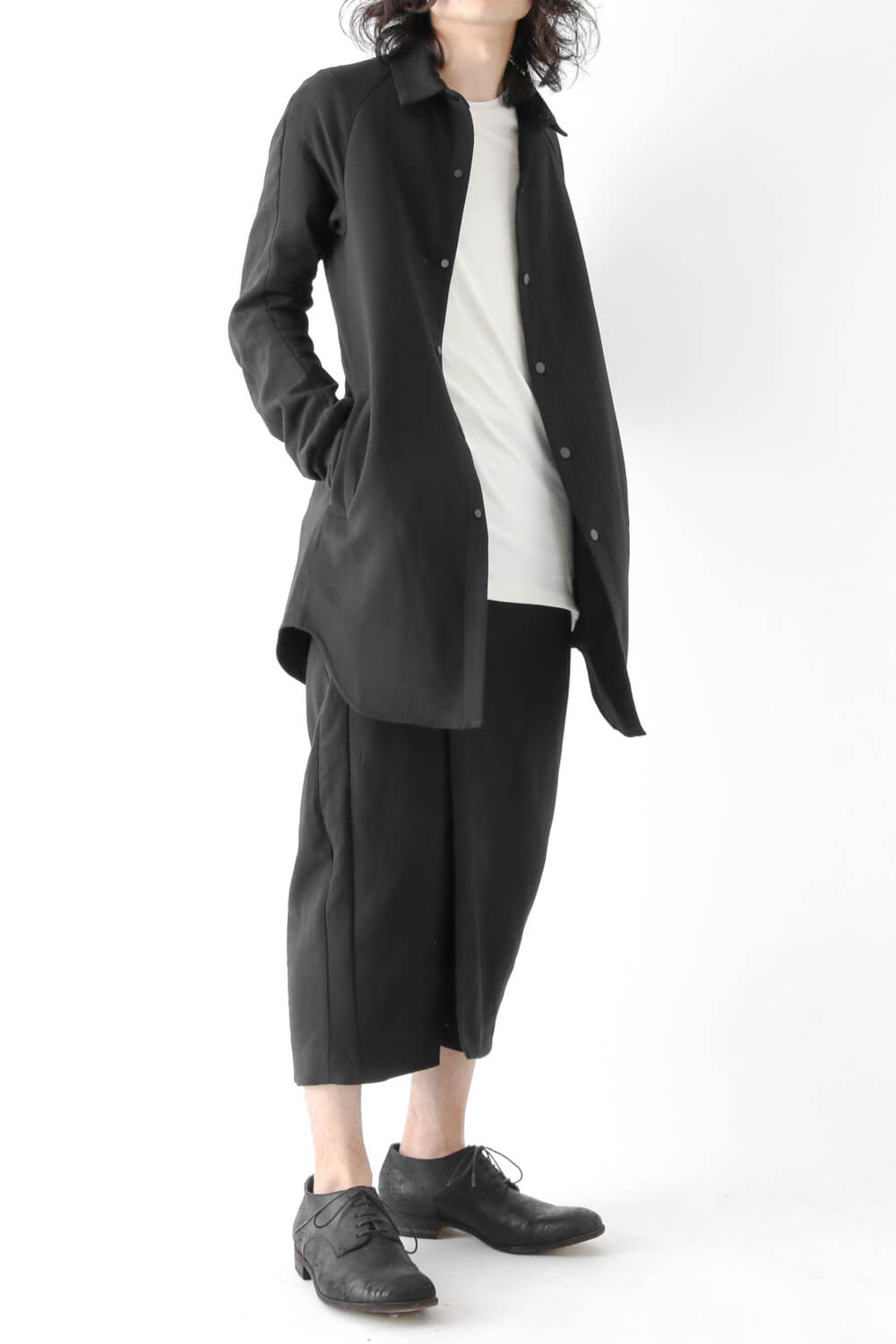 HAKAMA Pants Triple Crepe Cotton