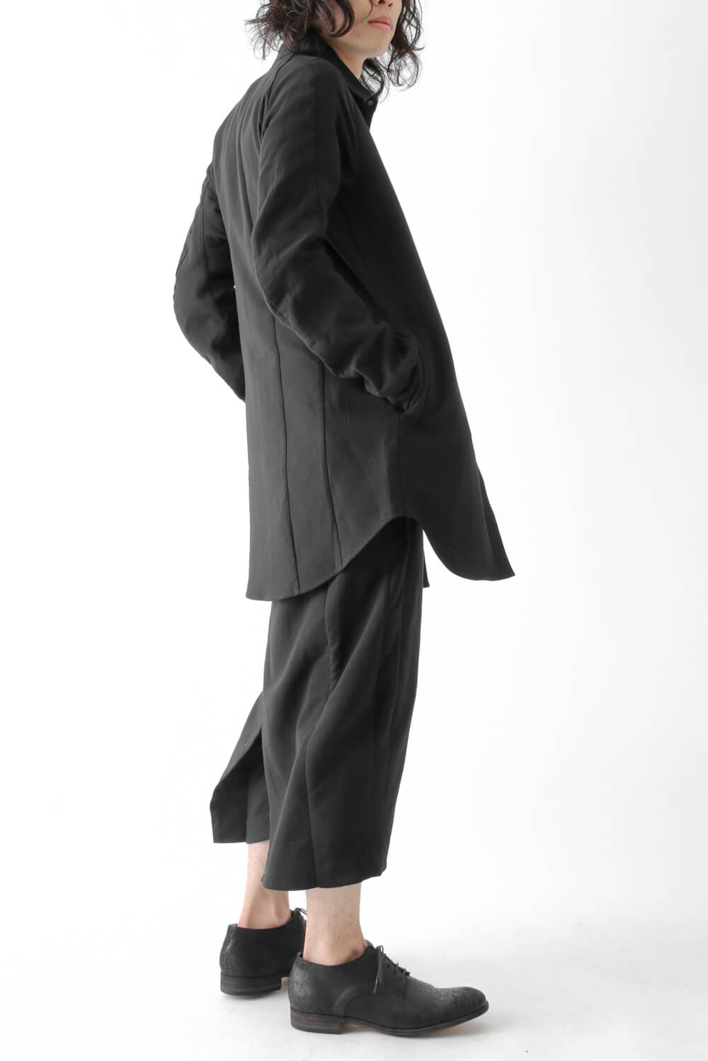 HAKAMA Pants Triple Crepe Cotton
