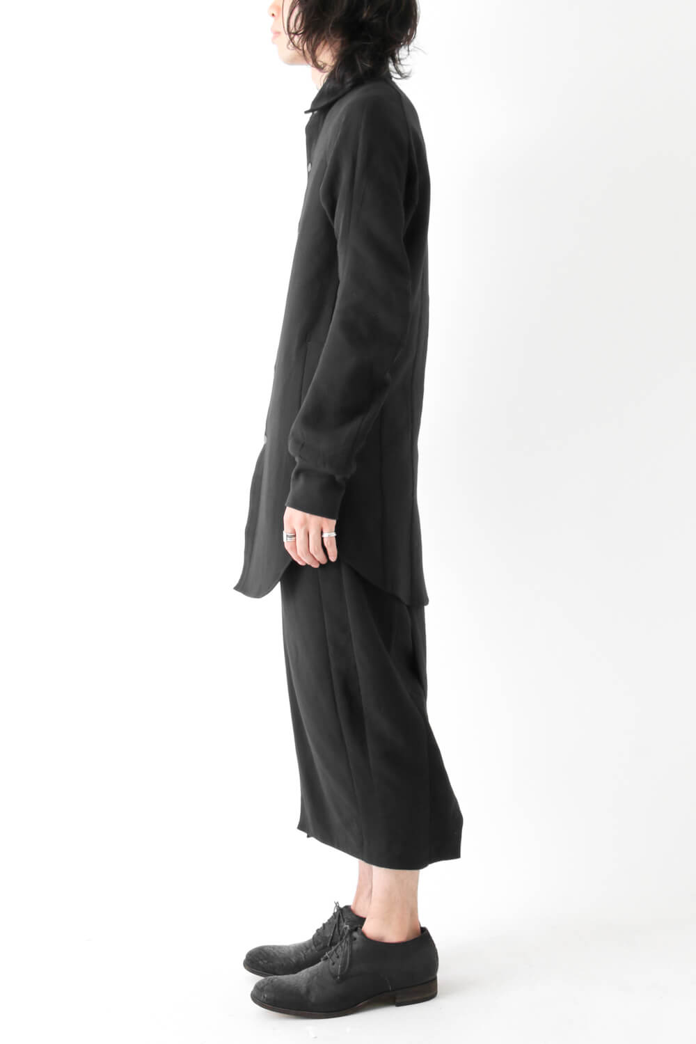 HAKAMA Pants Triple Crepe Cotton