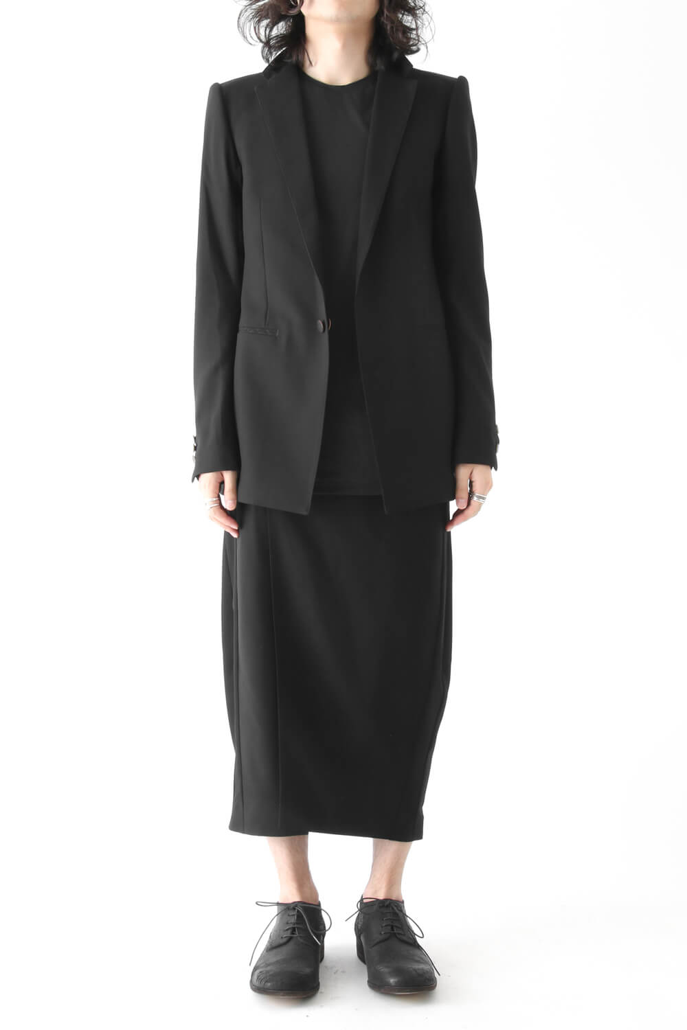 HAKAMA Pants Wool Super 120's Gabardine