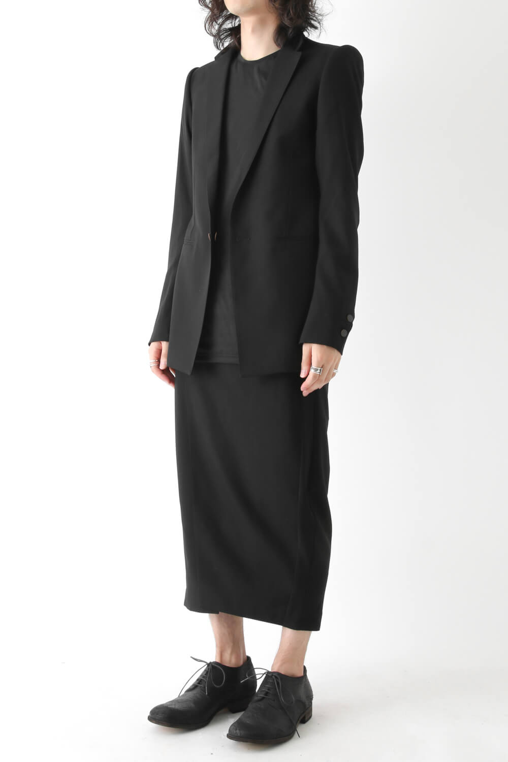 HAKAMA Pants Wool Super 120's Gabardine