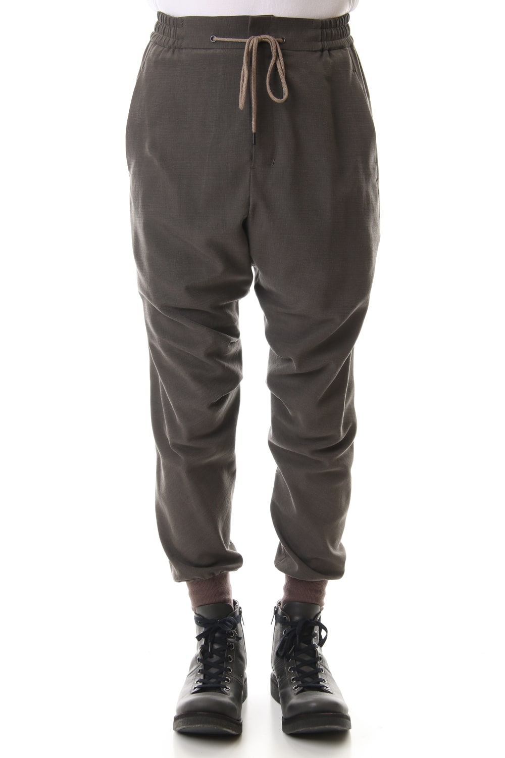 Easy pants Silk / cotton Beige Gray