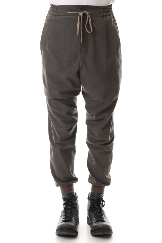 Easy pants Silk / cotton Beige Gray