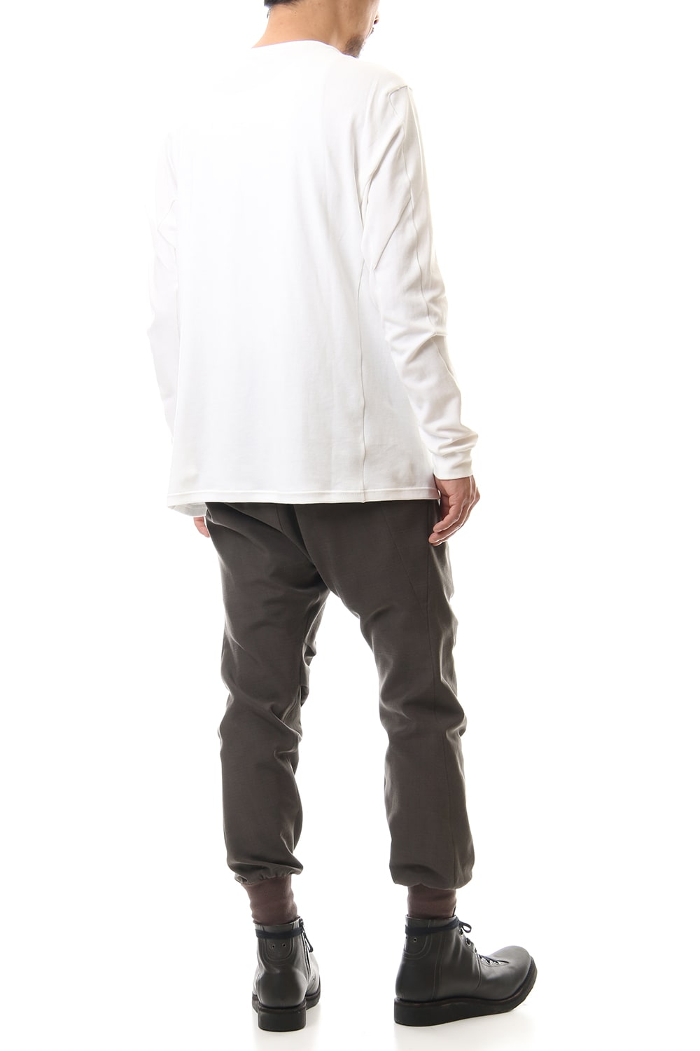 Easy pants Silk / cotton Beige Gray