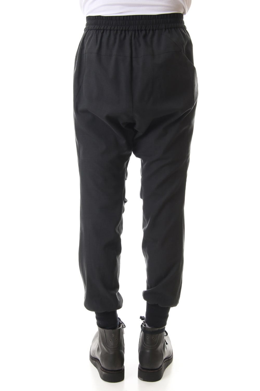 Easy pants Silk / cotton Black