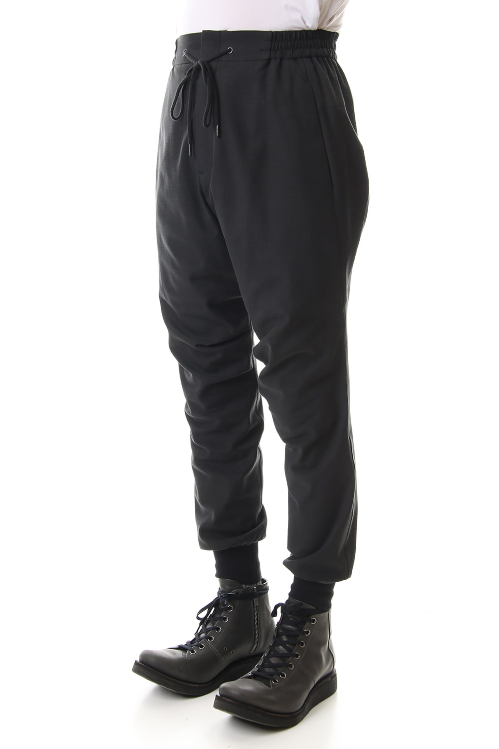 Easy pants Silk / cotton Black