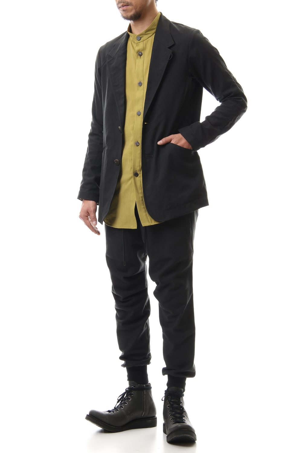 Easy pants Silk / cotton Black