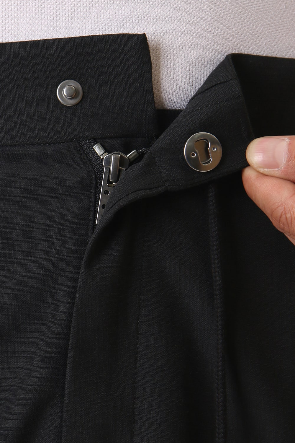 Easy pants Silk / cotton Black