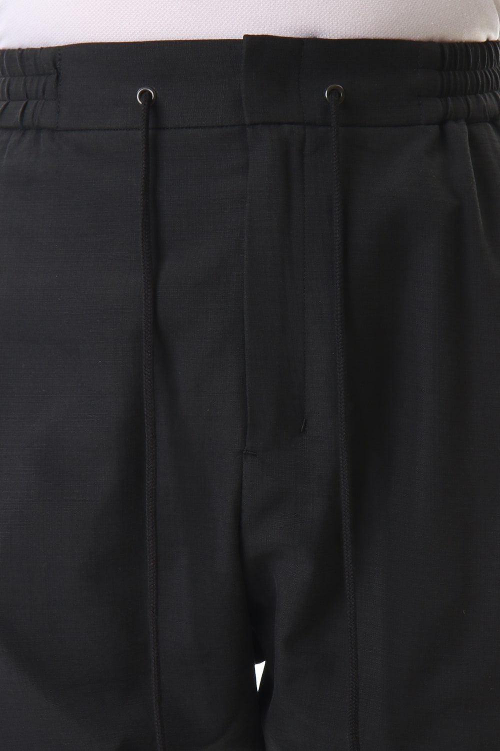 Easy pants Silk / cotton Black