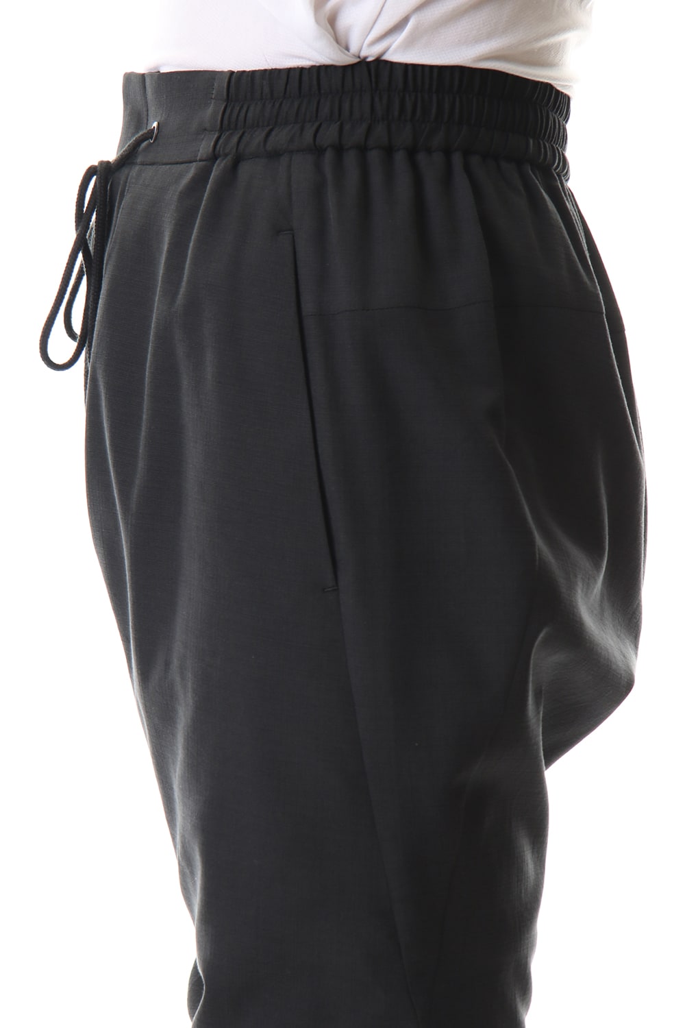 Easy pants Silk / cotton Black