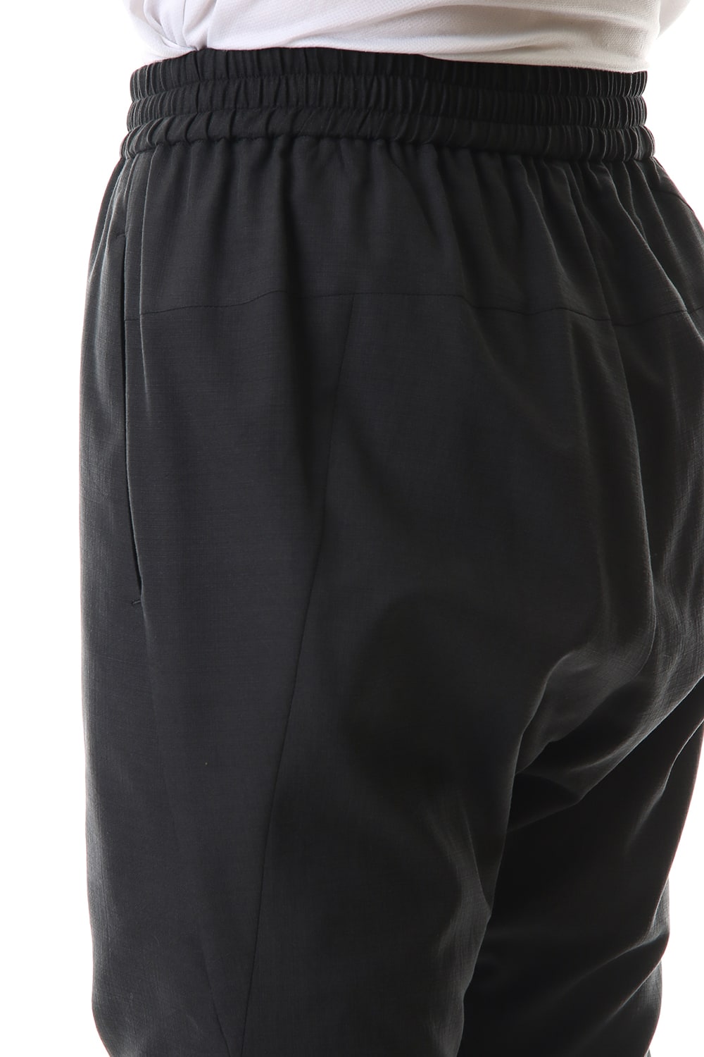 Easy pants Silk / cotton Black