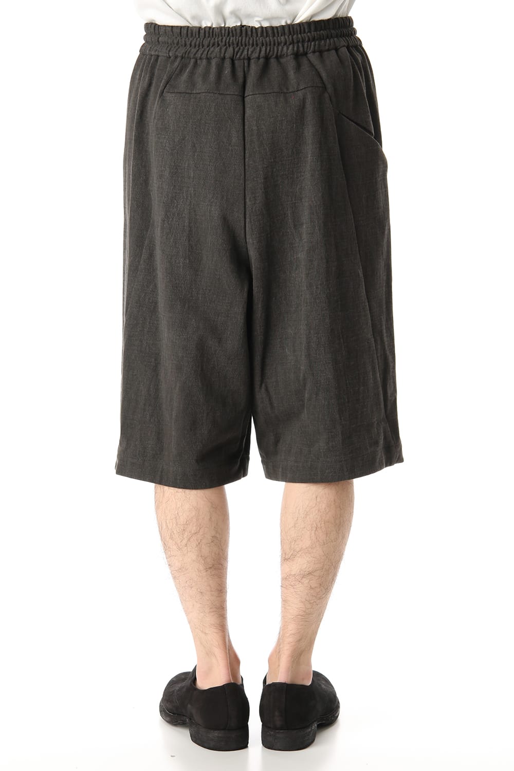 Half pants Cotton jersey Charcoal Dye