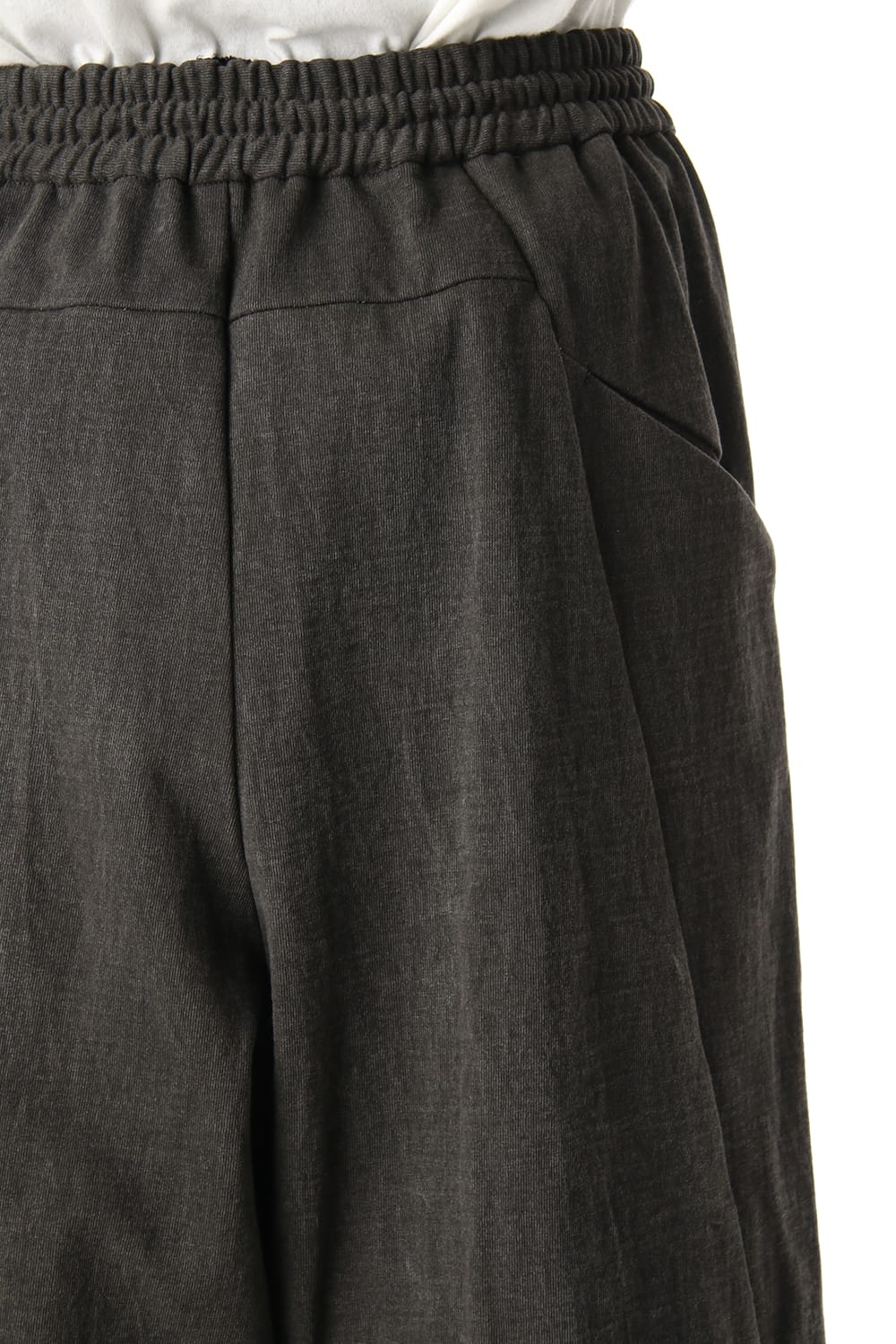 Half pants Cotton jersey Charcoal Dye