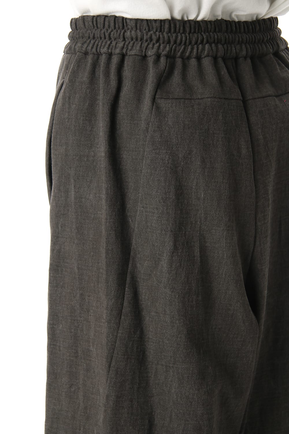 Half pants Cotton jersey Charcoal Dye