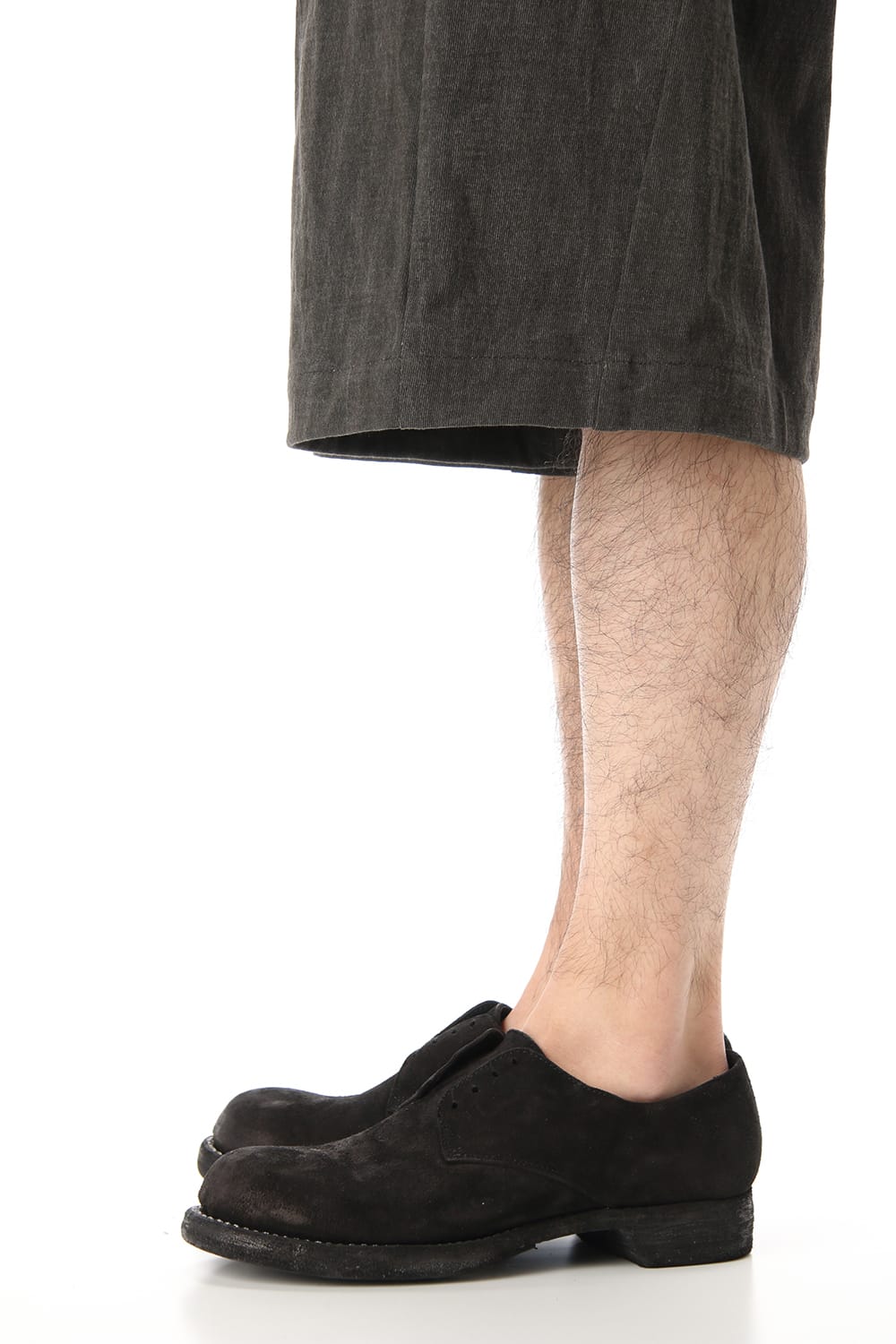 Half pants Cotton jersey Charcoal Dye