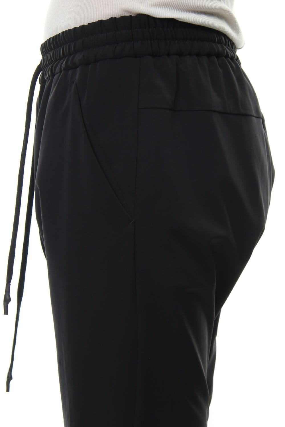 Jodhpurs Pants Silk Nylon Stretch - Black