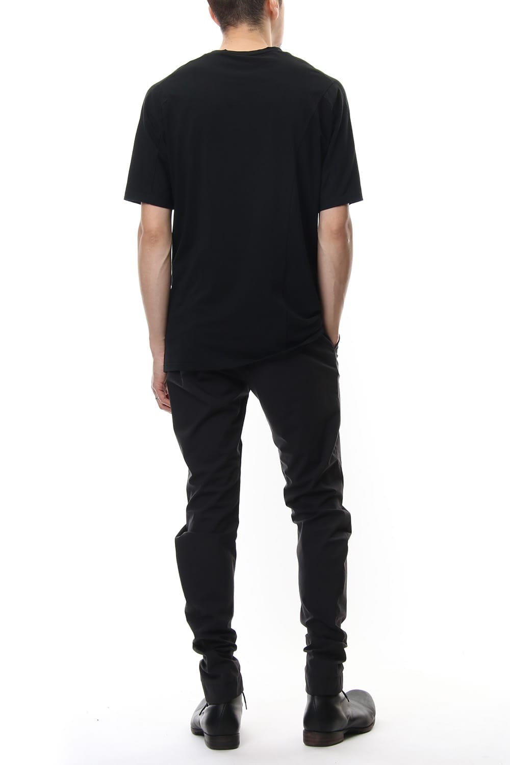 Jodhpurs Pants Silk Nylon Stretch - Black