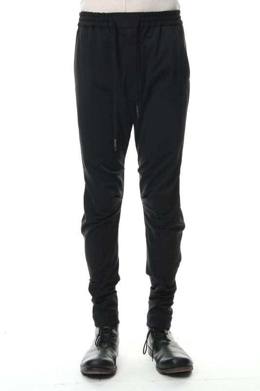 ジョッパーズ パンツ シルク ナイロン ストレッチ - Black