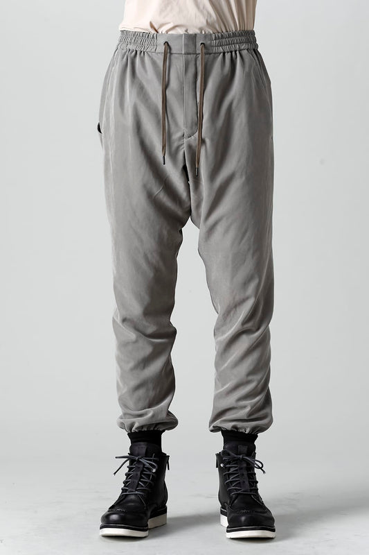 Jogger pants rayon/polyester poplin  Olive
