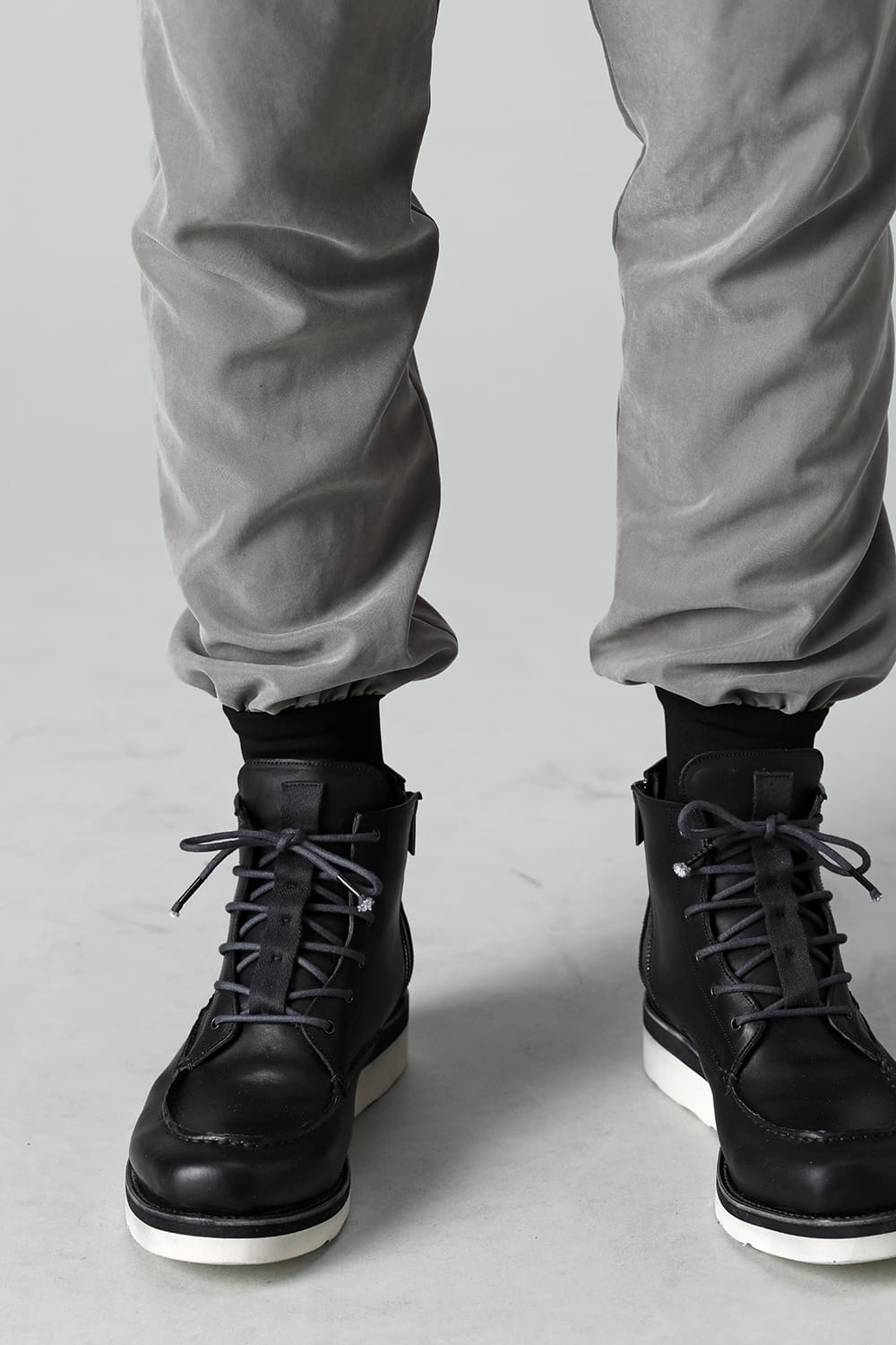 Jogger pants rayon/polyester poplin  Olive