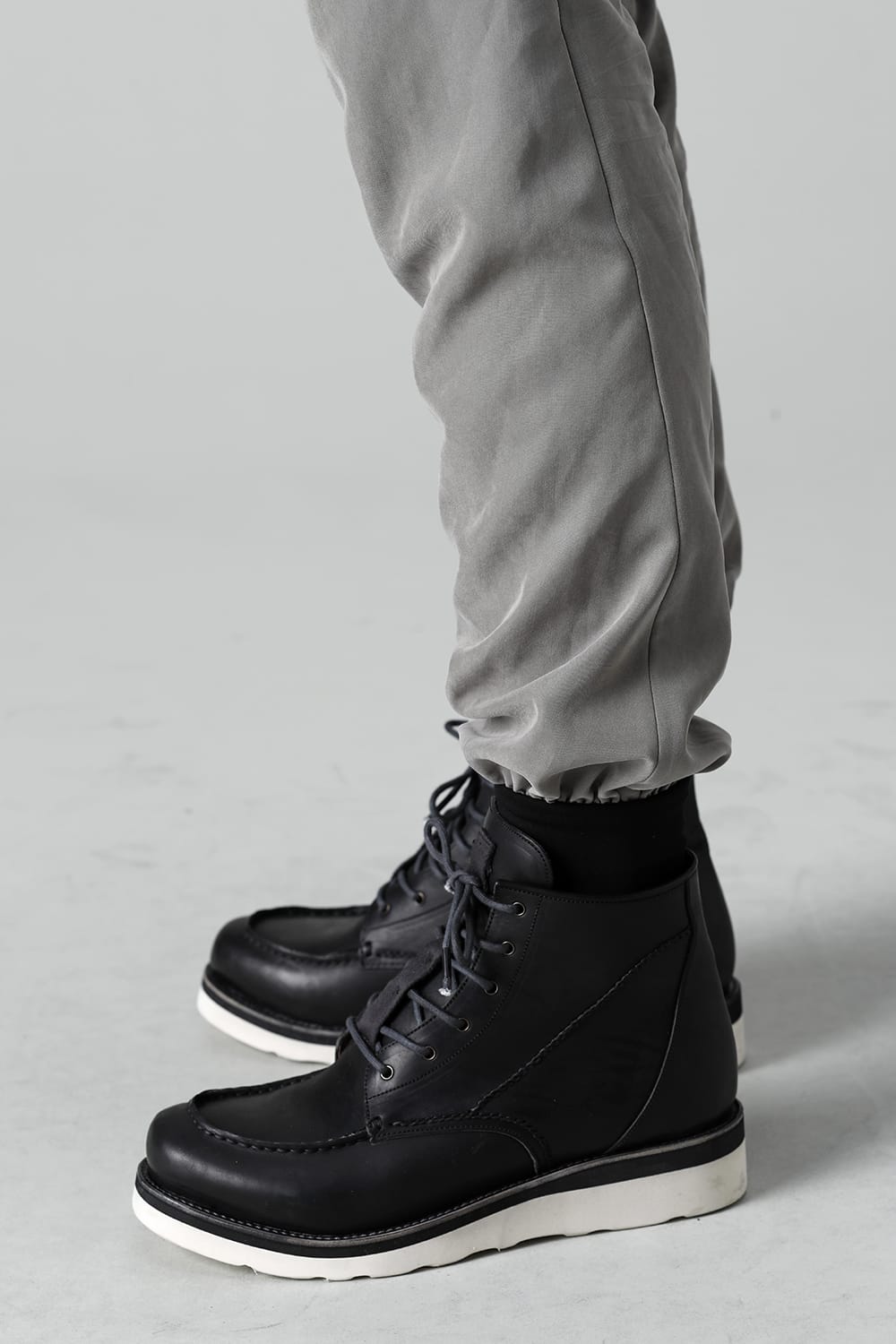 Jogger pants rayon/polyester poplin  Olive