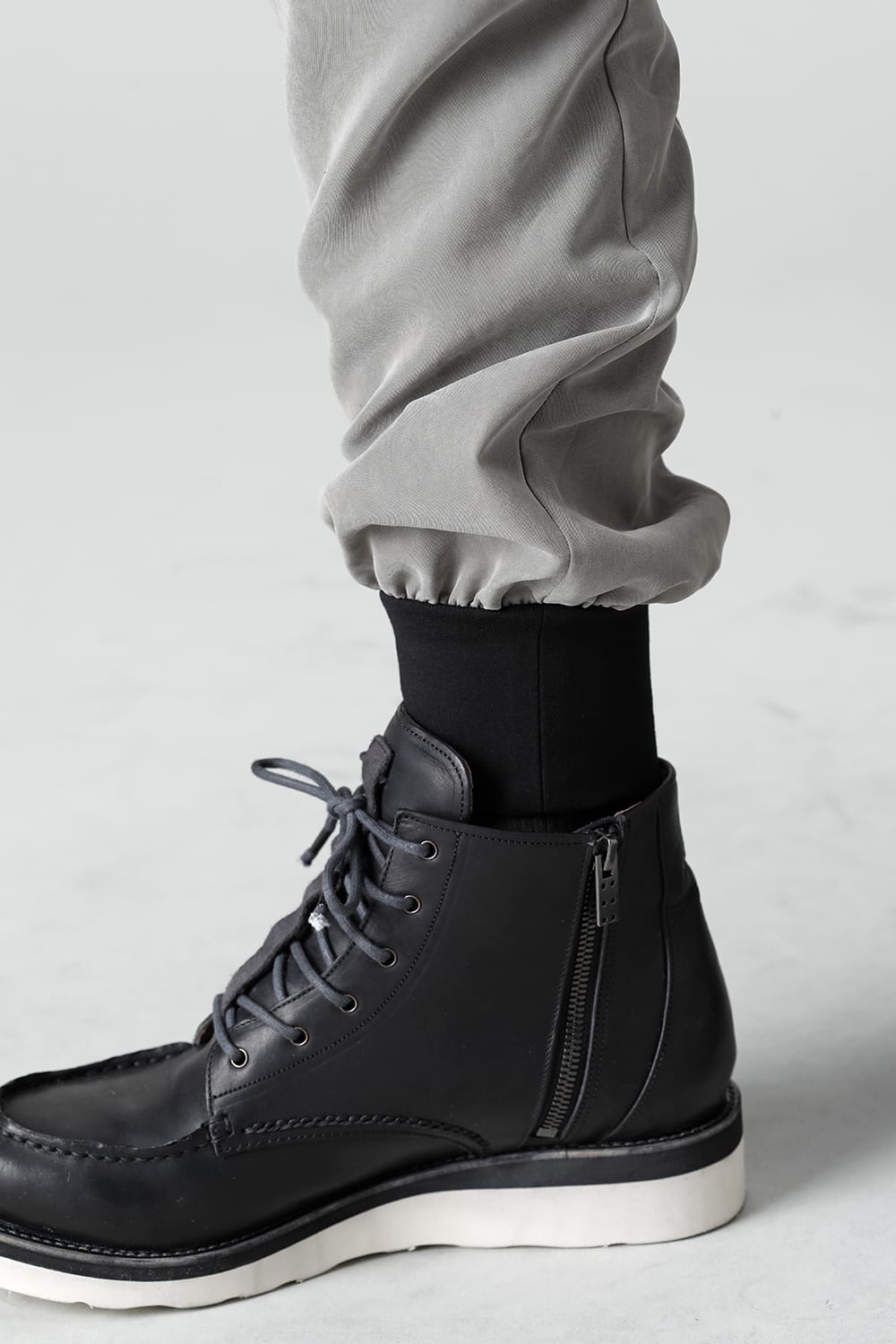 Jogger pants rayon/polyester poplin  Olive