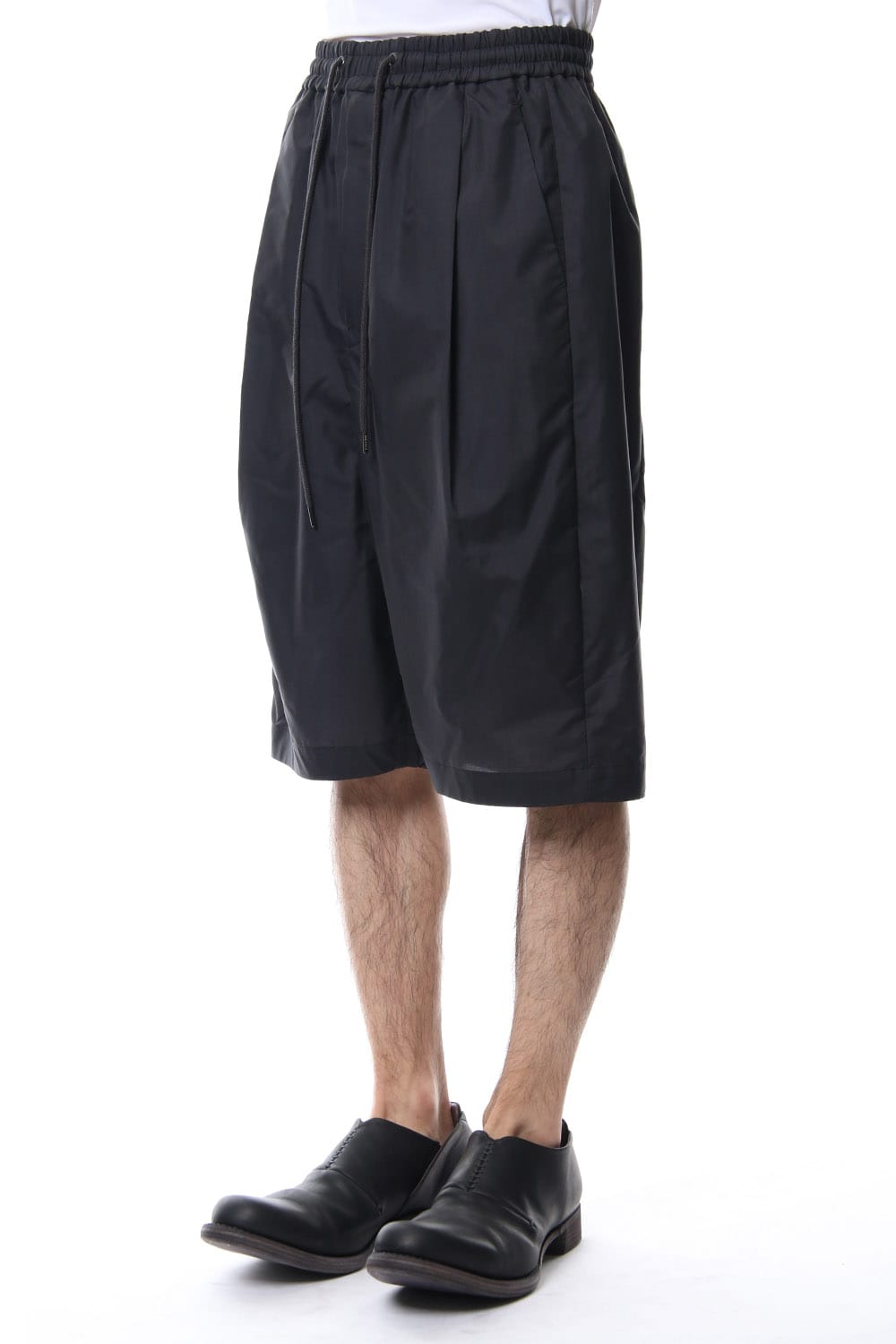 Harf pants Silk typewriter cloth