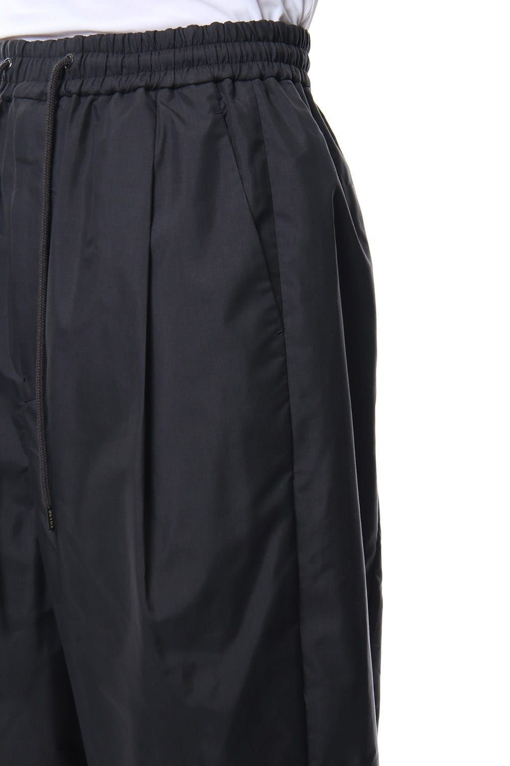 Harf pants Silk typewriter cloth