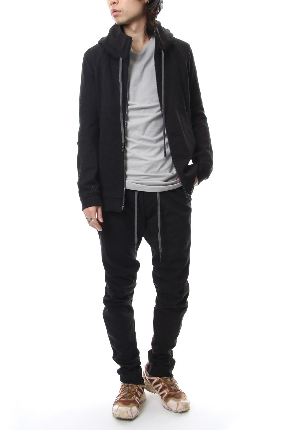 Jodhpurs Pants Cotton Jersey - Charcoal