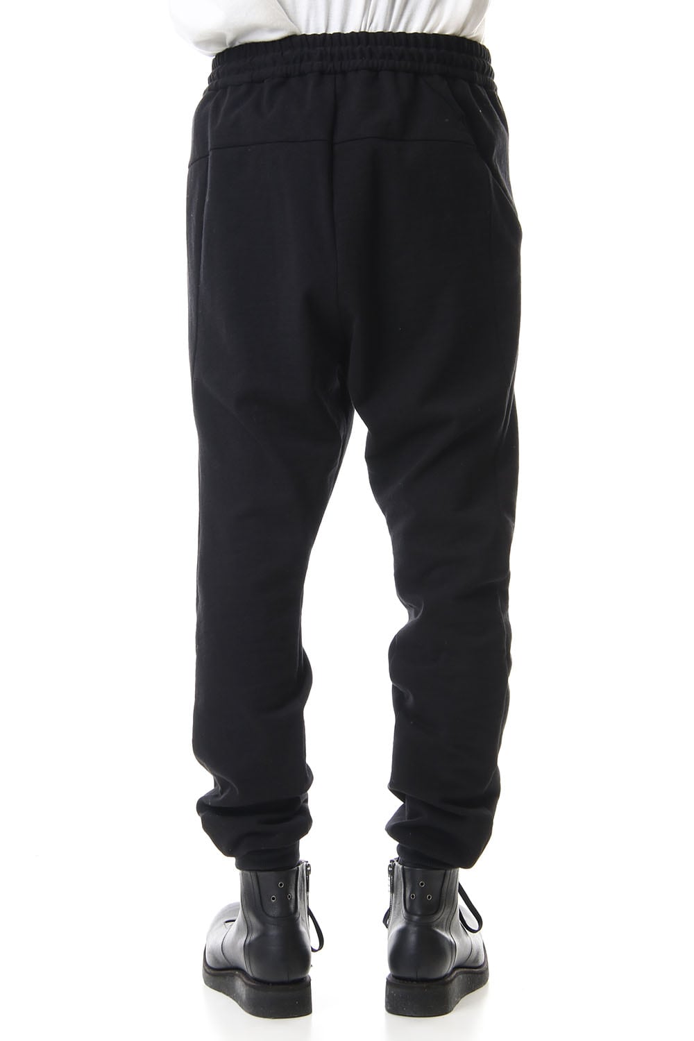 Easy pants Cotton jersey Black