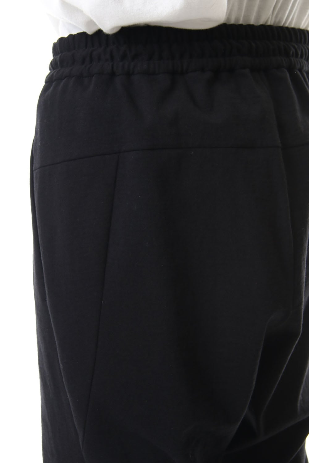 Easy pants Cotton jersey Black