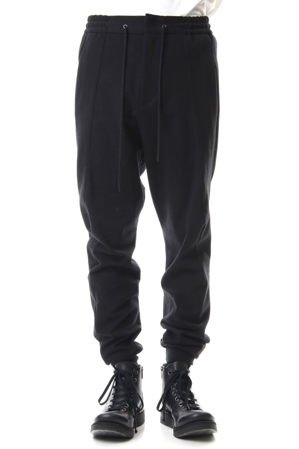 Easy pants Cotton jersey Black