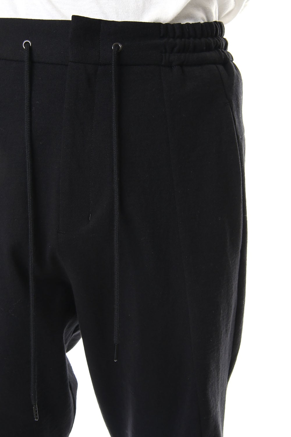 Easy pants Cotton jersey Black