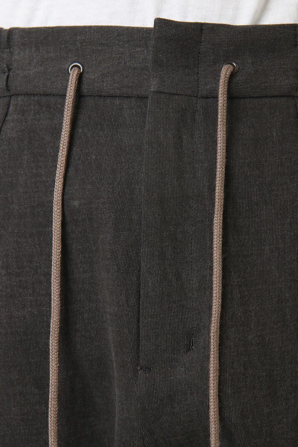 Easy pants Cotton jersey Charcoal Dye