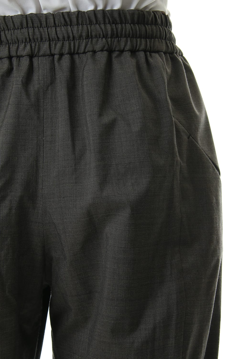 Cropped pants Virgin wool silk