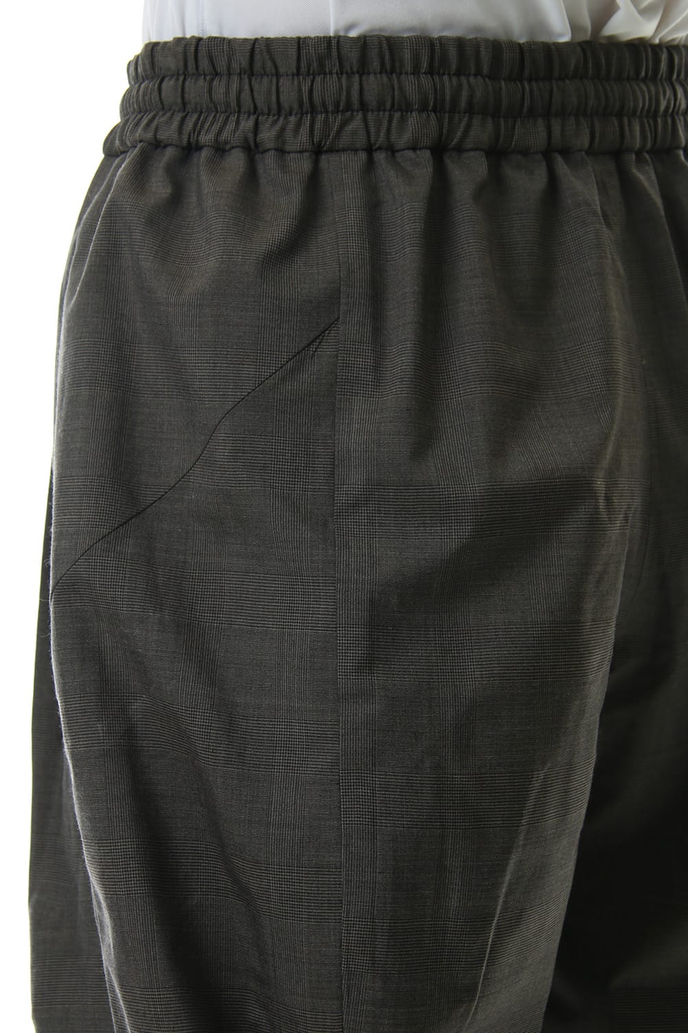 Cropped pants Virgin wool silk