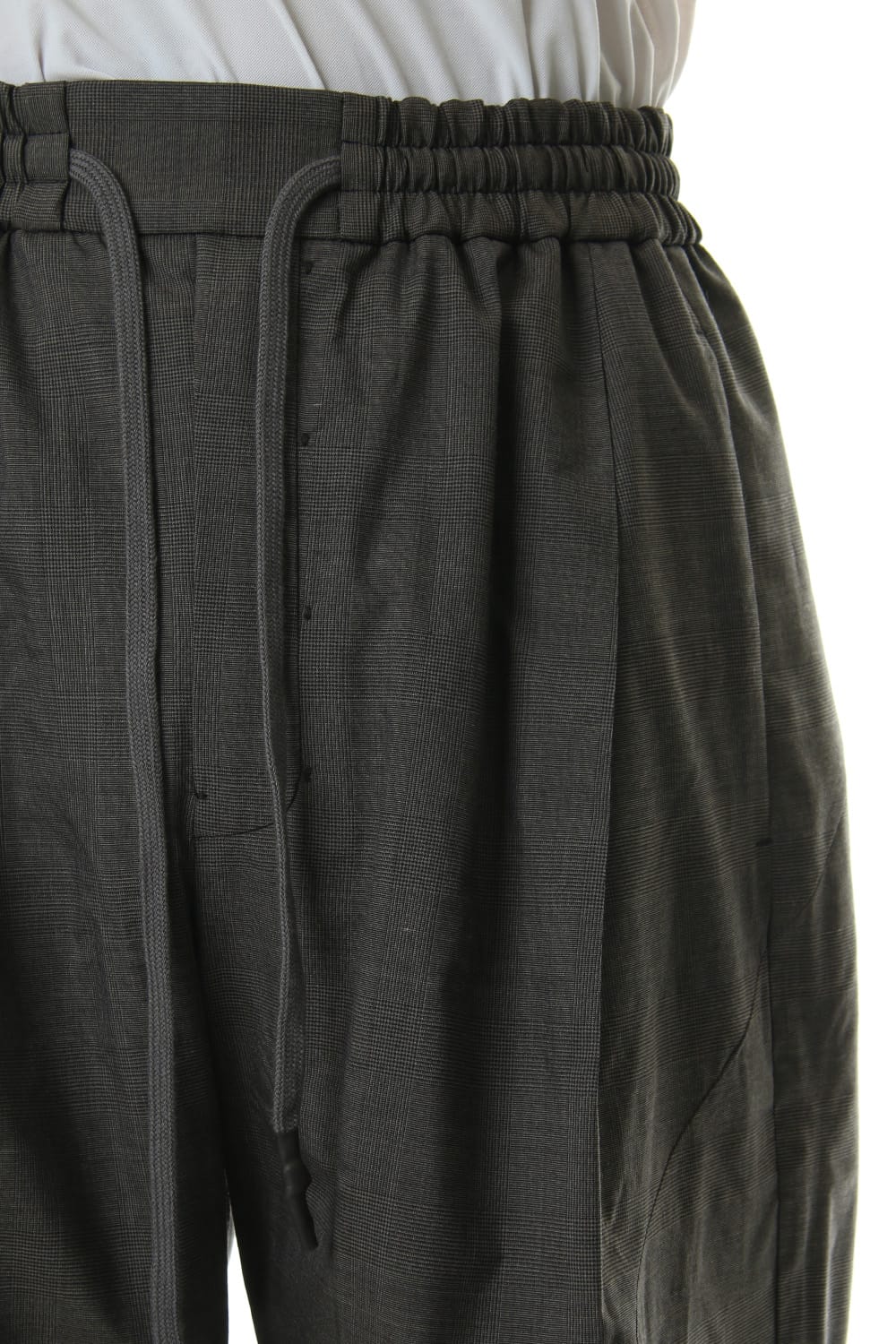 Cropped pants Virgin wool silk