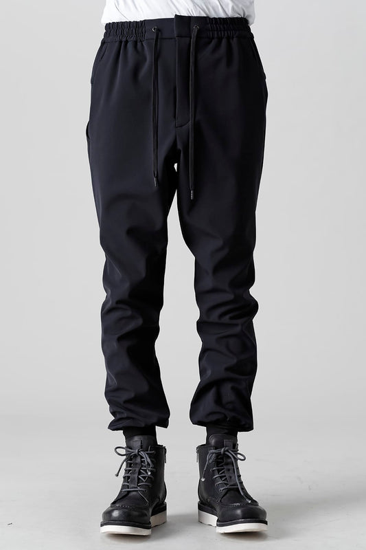 Jogger pants merino wool jersey bonding