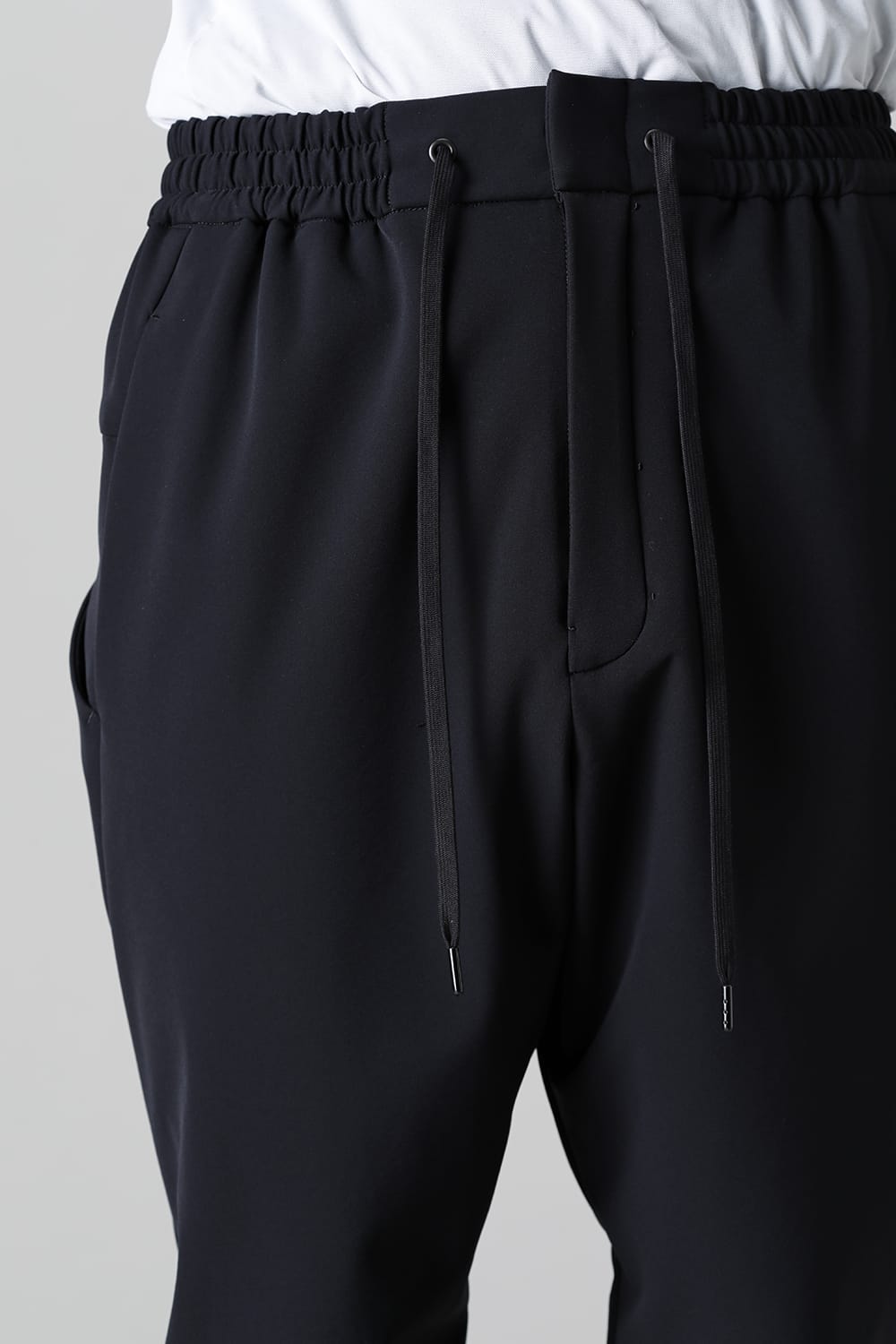 Jogger pants merino wool jersey bonding