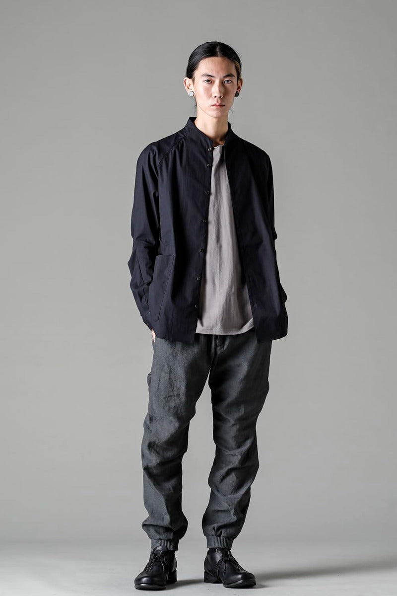 Jogger pants  Linen Blue Gray