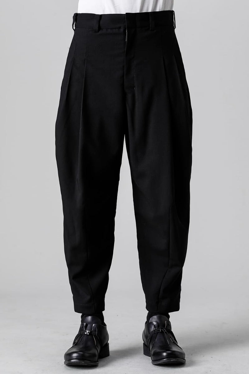 クロップドパンツ モヘア ウール