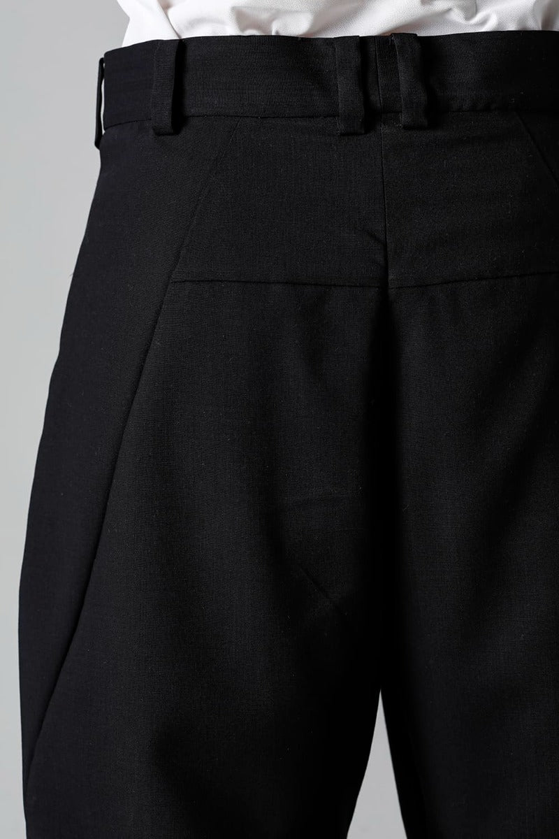 クロップドパンツ モヘア ウール