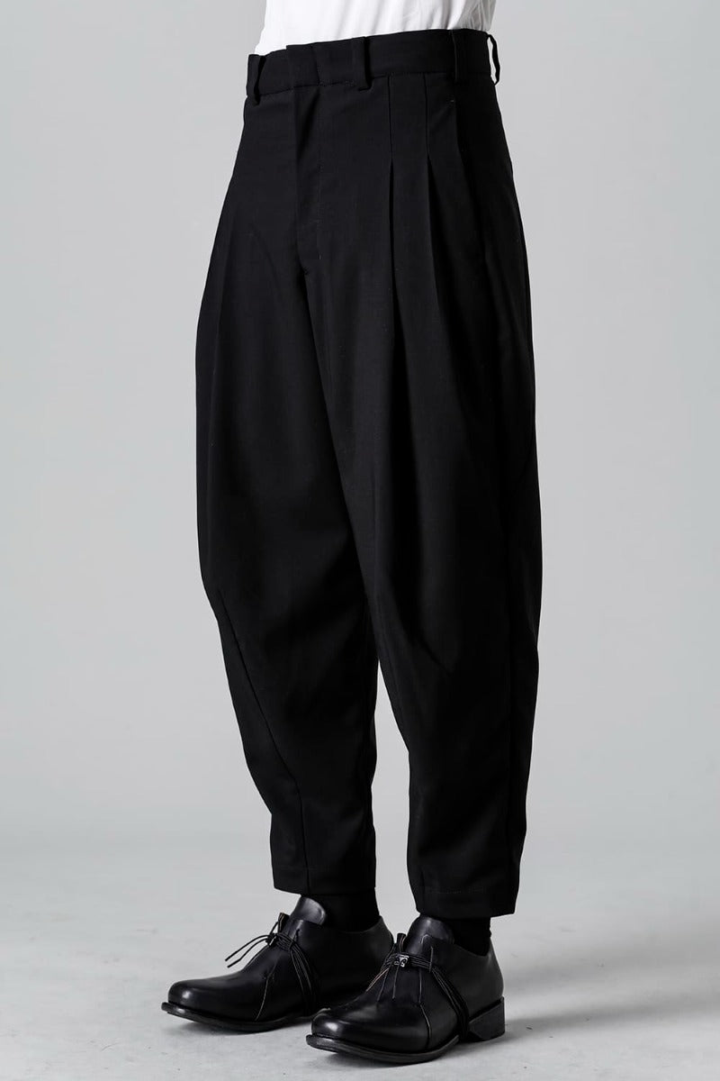 クロップドパンツ モヘア ウール